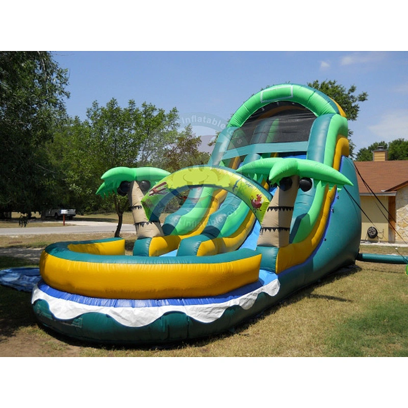 Factory Price Plastic Outdoor Giant Inflatable Water Slide For Sale