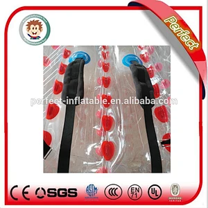 Factory price inflatable belly buddy bumper ball for adult