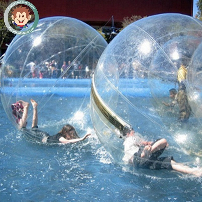 Hot sale PVC 0.8mm water toys inflatable water ball