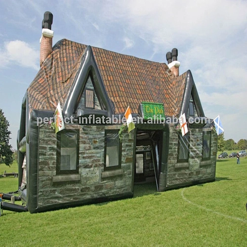 2016 Novel appearance inflatable house tent like a pub