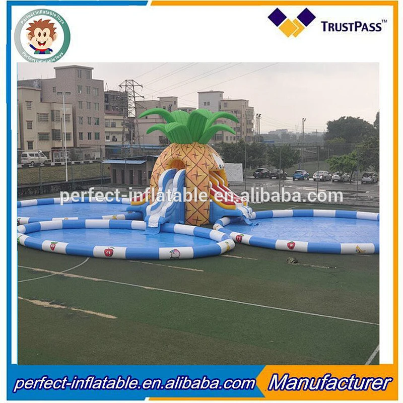 Outdoor water playground ,inflatable water park for kids