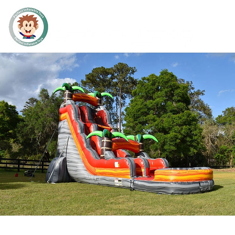 Perfect Inflatable Toys Hot Sale Customized Outdoor Inflatable Water Slide For Inground Pool