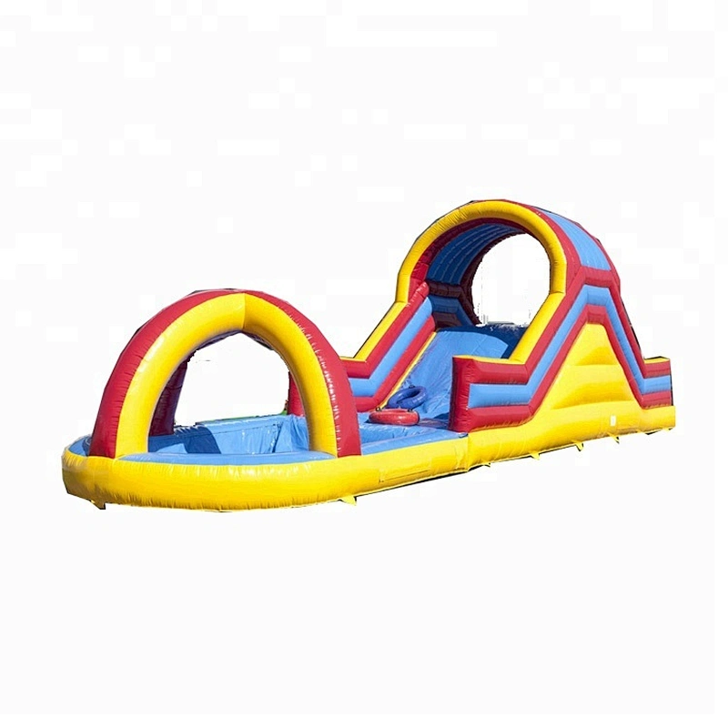 Lovely shark theme inflatable pool for child inflatable swimming pool with slide for sale