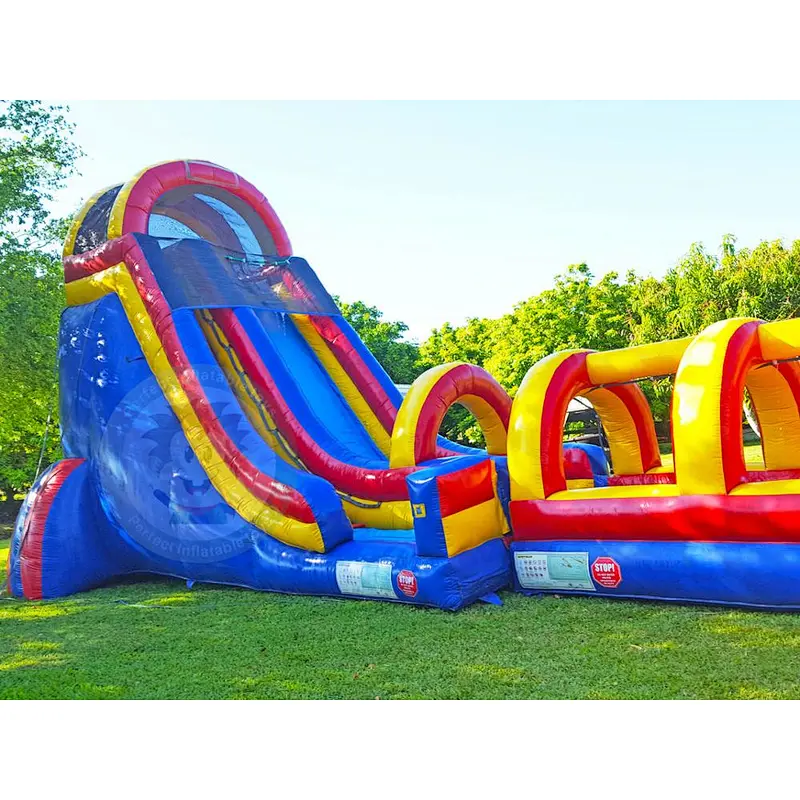 Hot Sale Outdoor Large Water Park Equipment  Water Slide For Kids And Adult Use