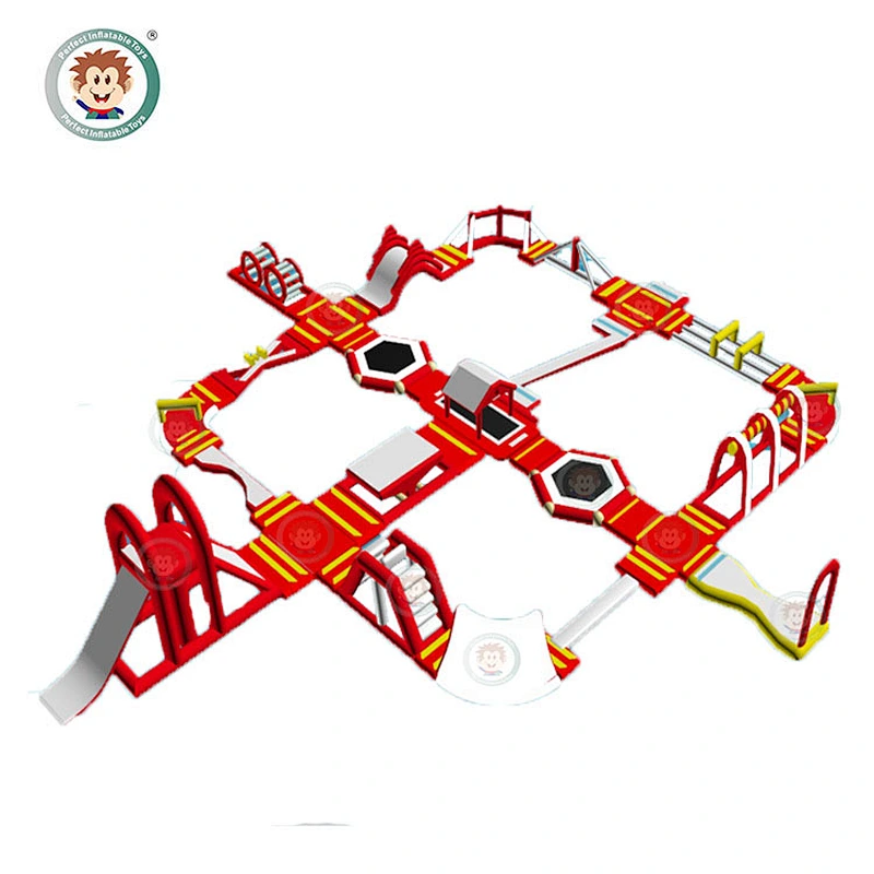 Perfect Inflatable Toys Customized Adults Water Obstacle Course Floating Inflatable Aqua Park For Sale