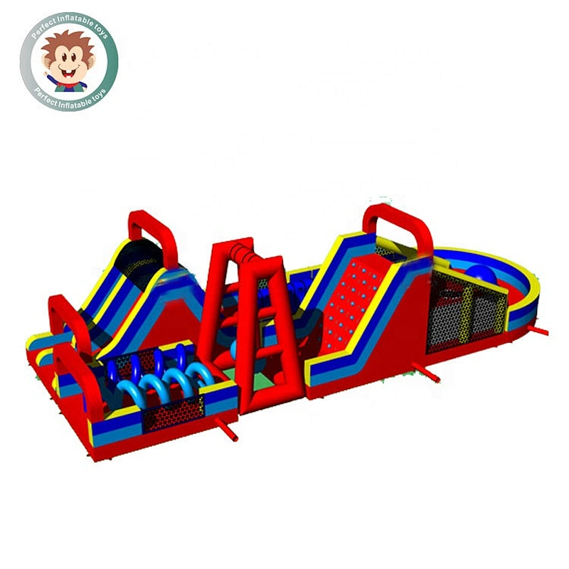 Perfect Inflatable Toys Outdoor Commercial Kids Inflatable 5K Bouncy Obstacle Course
