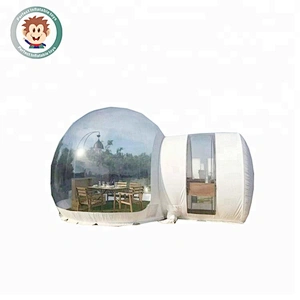outdoor PVC clear bubble tent inflatable bubble lawn tent giant inflatable tents