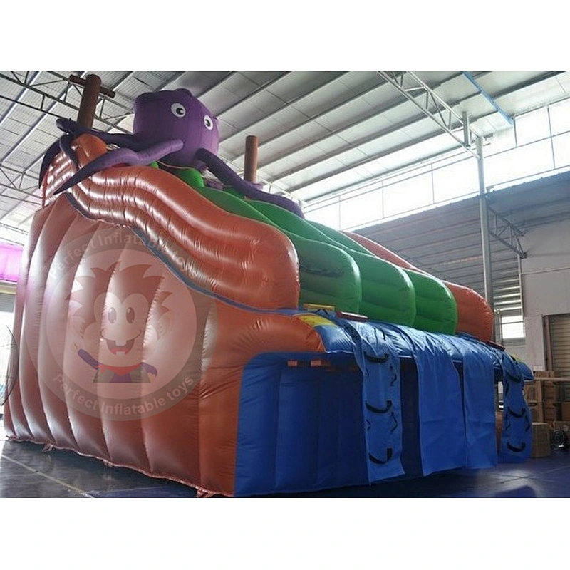 Hot Sale Large Commercial Grade Inflatable Water Slide For Inground Pool