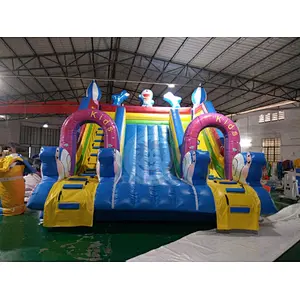 Best Selling High Quality PVC Swimming Pool Inflatable Water Slide For Children