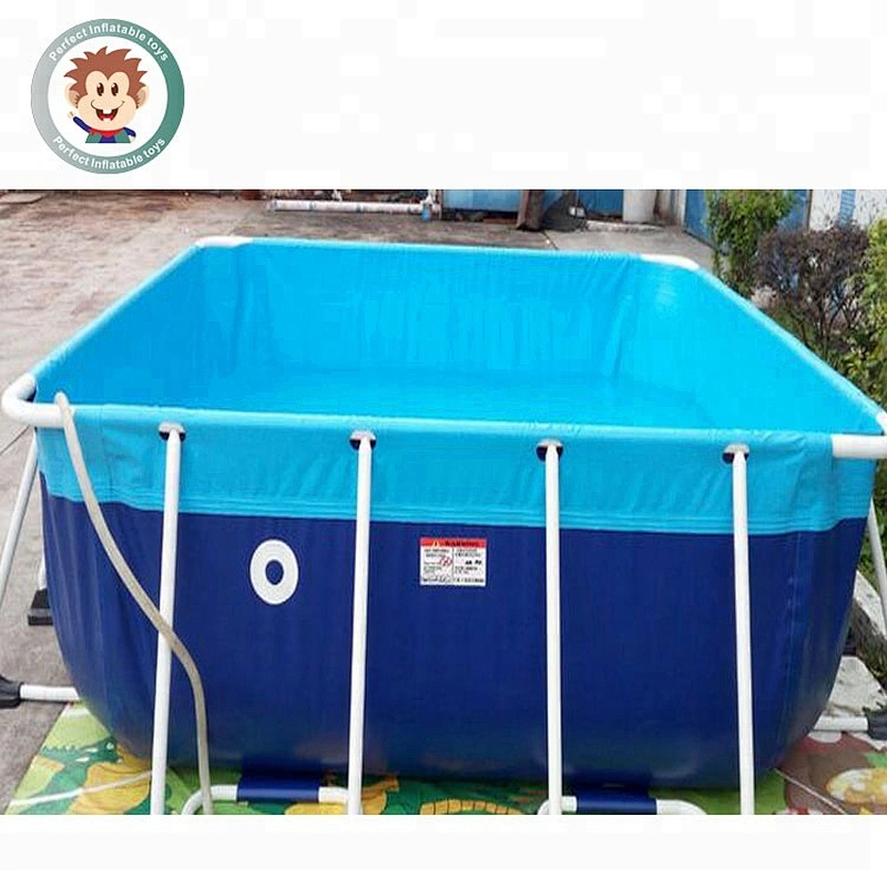 Large Size Metal Frame Inground Floating Boat Kids Pvc Above Ground Plastic Adult Equipment Outdoor Inflatable Swimming Pool