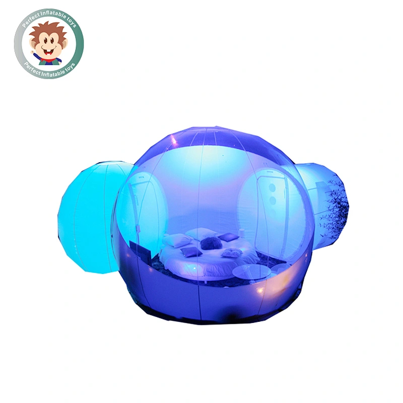 2017 New design inflatable air closure clear dome tent inflatable transparent tent inflatable bubble tent