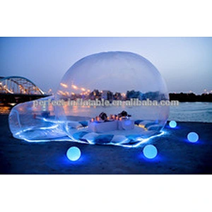 Professional manufacturer cheap inflatable transparent tent