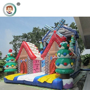 Professional supplier Commerical 0.55mm PVC 6 Meters High Kids Inflatable Slide For Sale