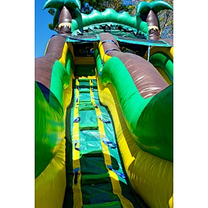 Custom Large Inflatable Jumping Castle Inflatable Bouncer Castle With Water Slide