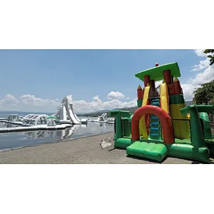 Perfect Toys New Floating Water Playground Equipment Commercial Inflatable Water Park