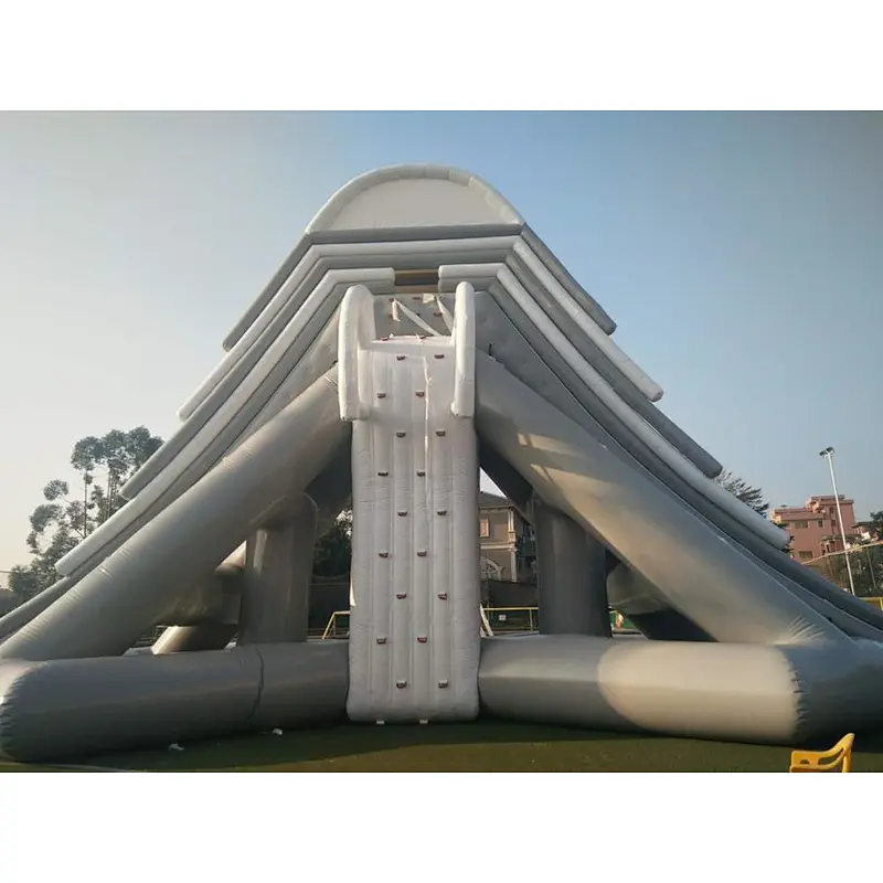 Biggest water sport game floating aquapark  inflatable slide for water park
