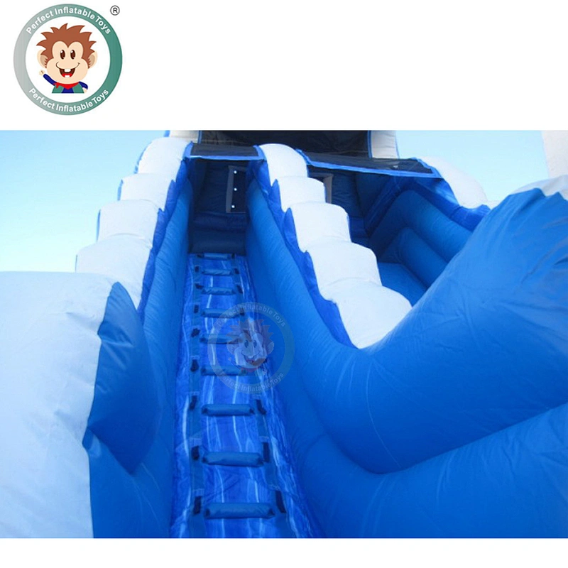 China Suppliers Custom Giant Commercial Kids Inflatable Water Slide With Pool