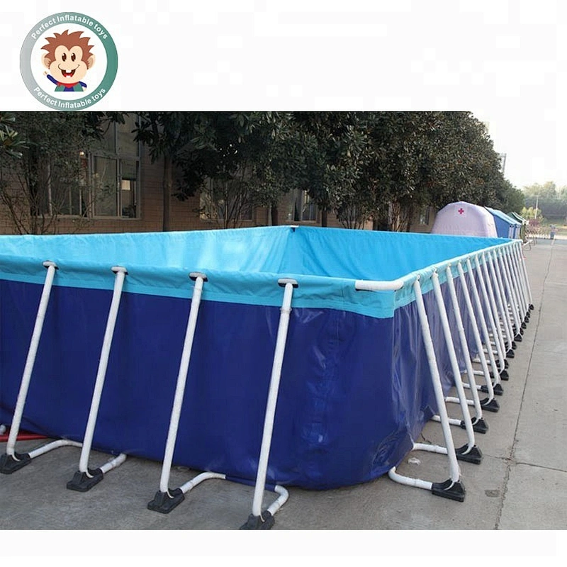 Customized size swimming pool inflatable swimming pool equipment china