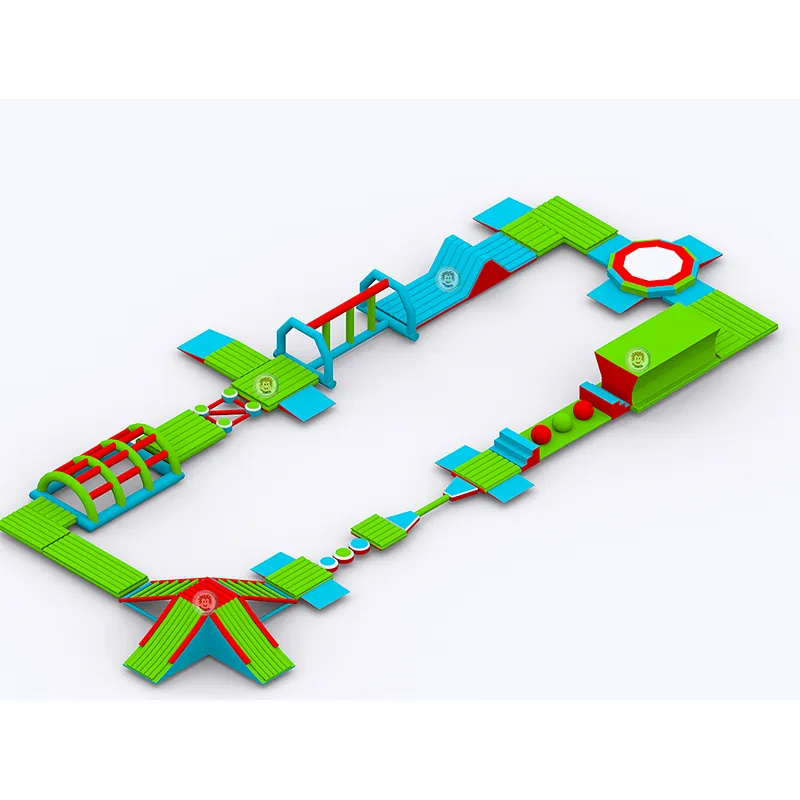 2019 new design inflatable small aqua park water park for commercial