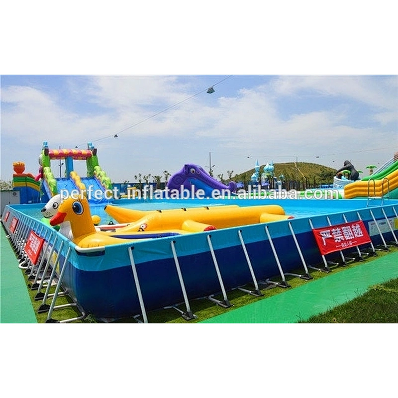 large inflatable swimming pool portable swimming pool steel frame pool for sale