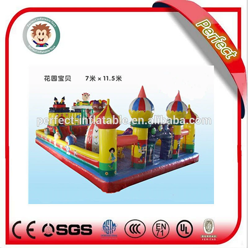 Top quality air bouncer inflatable trampoline inflatable princess bouncy castle for children