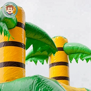 Factory Price Kids Size Inflatable Bounce Water Slide Inflatable Pool Slide
