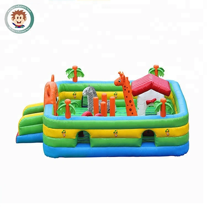 Hot sales made in china inflatable castle bouncy fun city inflatable bouncer