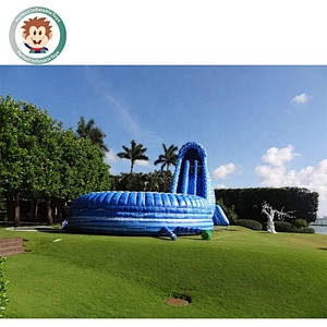 Perfect Inflatable Toys Adults Size  Commercial Outdoor Inflatable Water Slide With Pool For Sale