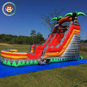 Commercial used adult giant slip n price kid playground outdoor titanic adults N kids boat pool water inflatable slide for sale