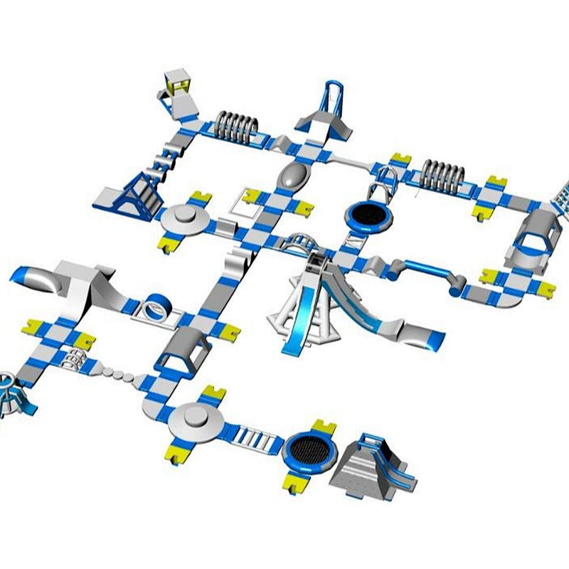 Perfect Inflatable Toys Customized Adults Obstacle Course Inflatable Floating Water Park