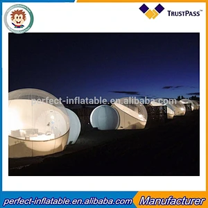 2017 New design inflatable air closure clear dome tent inflatable transparent tent inflatable bubble tent