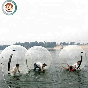 Hot sale PVC 0.8mm water toys inflatable water ball