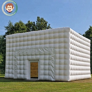 0.55mm PVC tarpaulin outdoor tents with inflatable floor tent