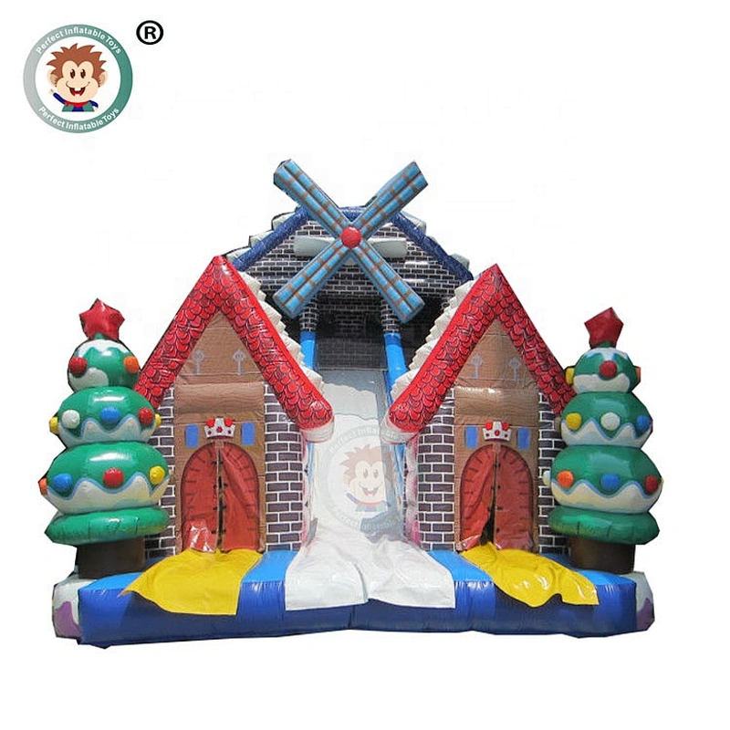Professional supplier Commerical 0.55mm PVC 6 Meters High Kids Inflatable Slide For Sale
