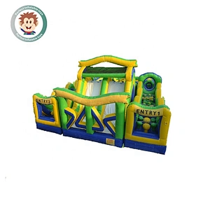 Perfect Inflatable Toys Kids Commercial 5k Inflatable Outdoor Portable Obstacle Course For Adults