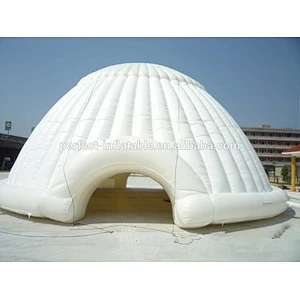 Outdoor portable planetarium inflatable dome tent inflatable white dome tent