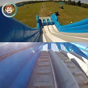 Adult Interactive Boot Camp Inflatable Paintball 5k Obstacle Course For Sale Inflatable Sports Games