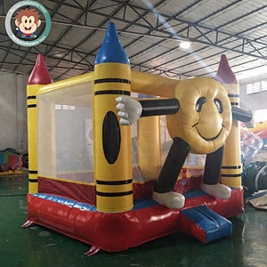 Fun Play Inflatable Amusement Park For Kids Inflatable Castle On Sale