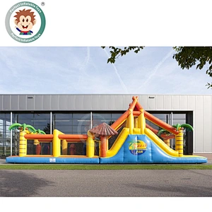 Perfect Inflatable Toys Commercial Outdoor Inflatable Obstacle Running For Kids