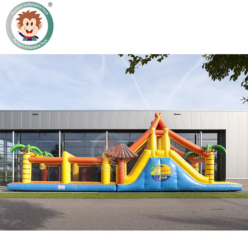 Perfect Inflatable Toys Commercial Outdoor Inflatable Obstacle Running For Kids