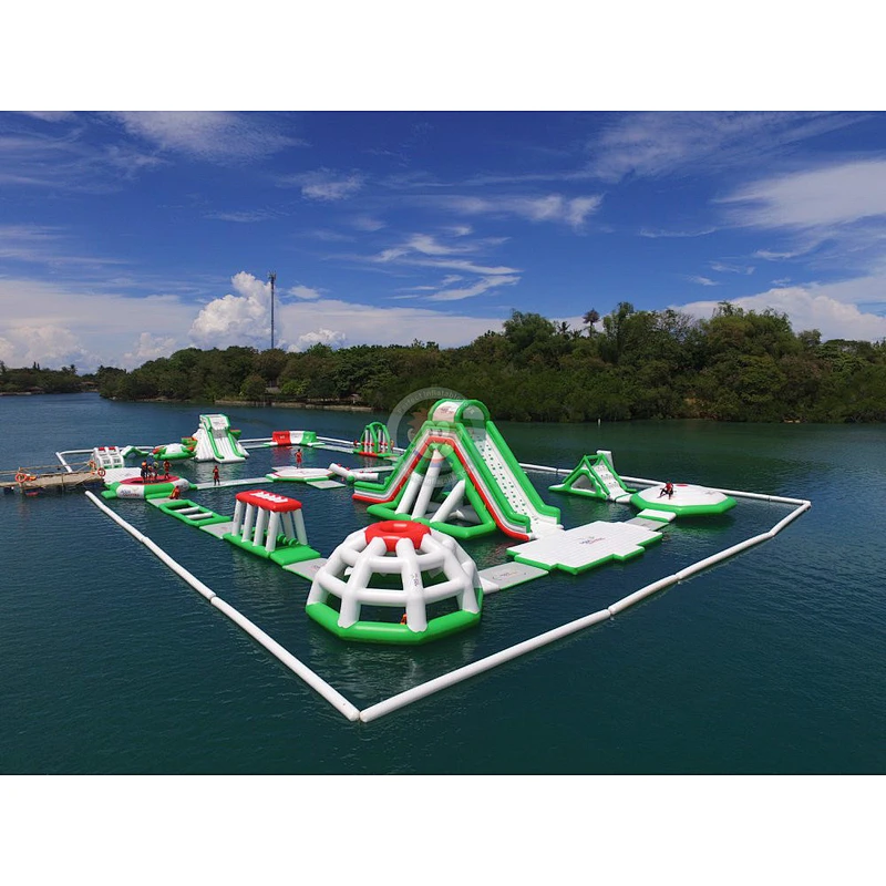 Hot Sale Exciting Commercial Floating Sea Water Park Adult Inflatable Water Park