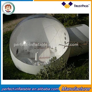 2017 New design inflatable air closure clear dome tent inflatable transparent tent inflatable bubble tent