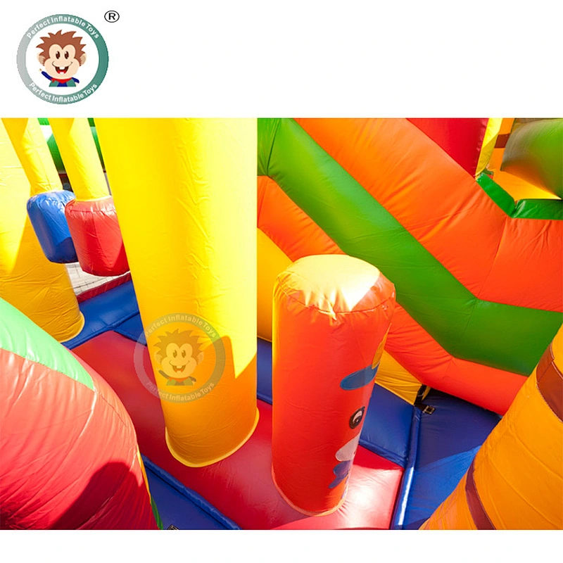 Perfect Inflatable Toys Cartoon Kids Combo Bounce House Castle Inflatable Bouncy Slide
