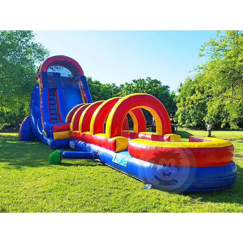 Factory Professional Supply Giant  Water Slide Inflatable For Outdoor Water Park