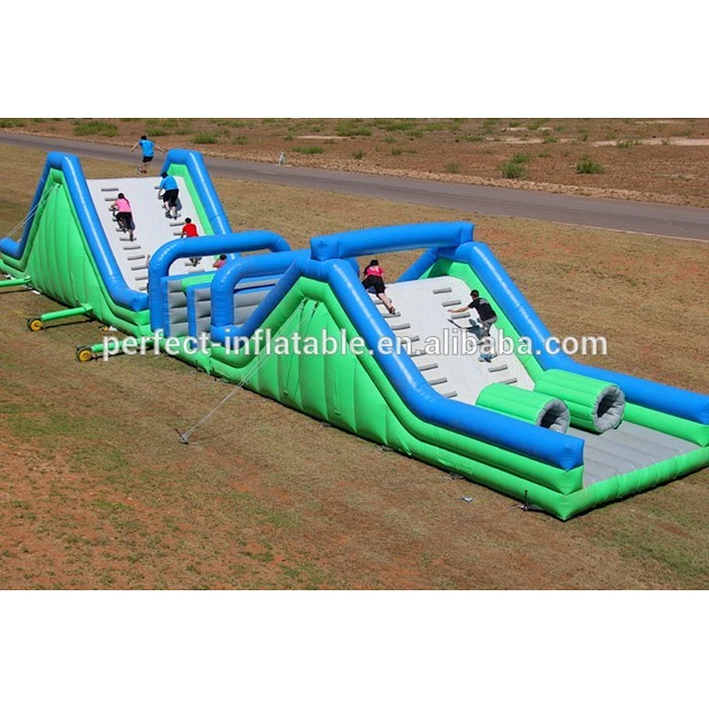 Hot sale outdoor kids and adults inflatable paintball obstacle course inflatable