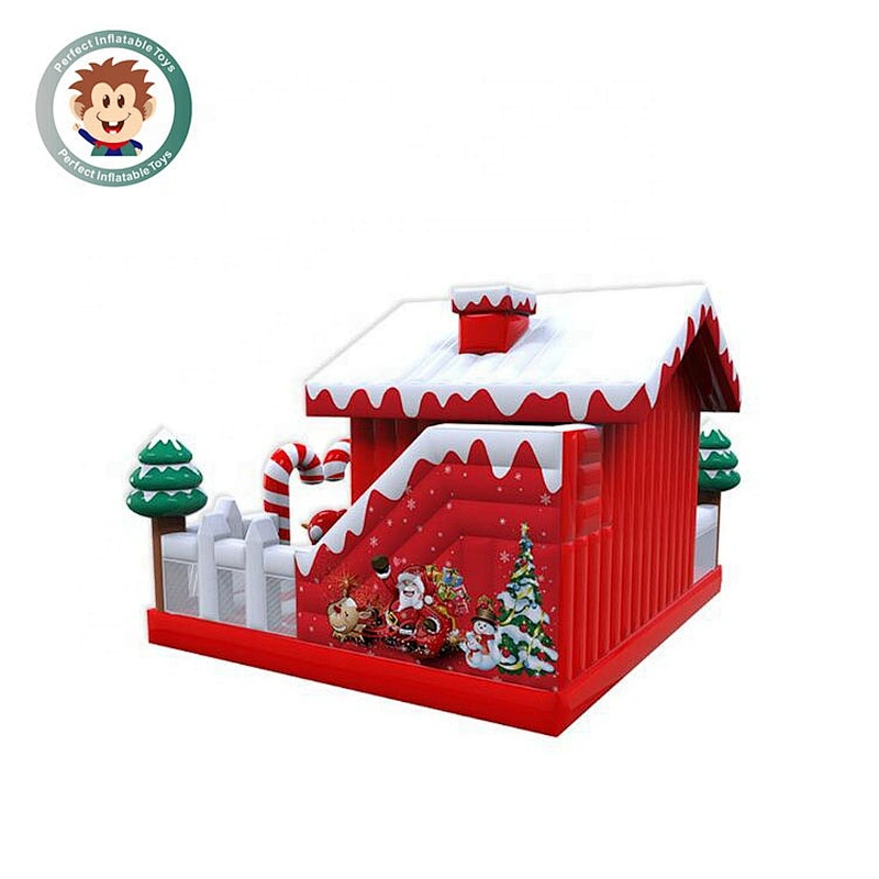 Perfect Inflatable Toys Christmas Kids Customized Bouncy House Bounce Castle Inflatable  For Sale