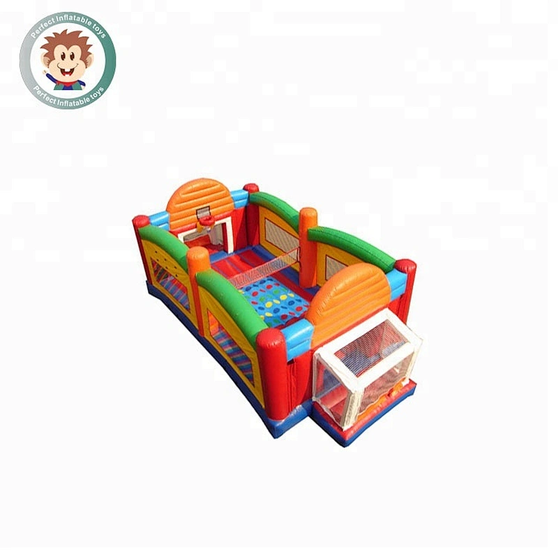 Funny basketball pinball game outdoor inflated basketball games inflatable sports games