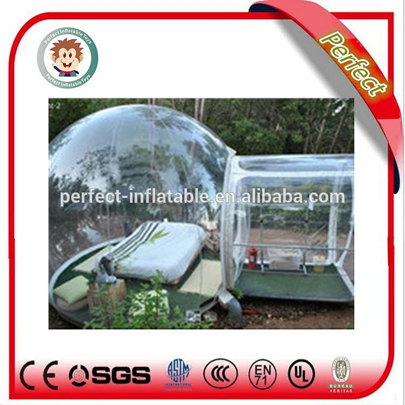 China manufacturer clear inflatable lawn tent inflatable clear dome tent