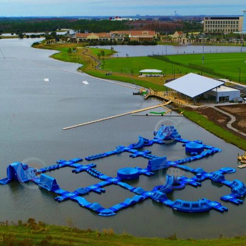 Commercial giant inflatable sea floating games inflatable water park for adult