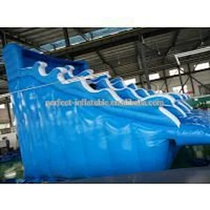 wave Inflatable water slides for adult inflatable water park